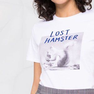 ❌SOLD❌PS Paul Smith lost hamster print white T-shirt in medium
